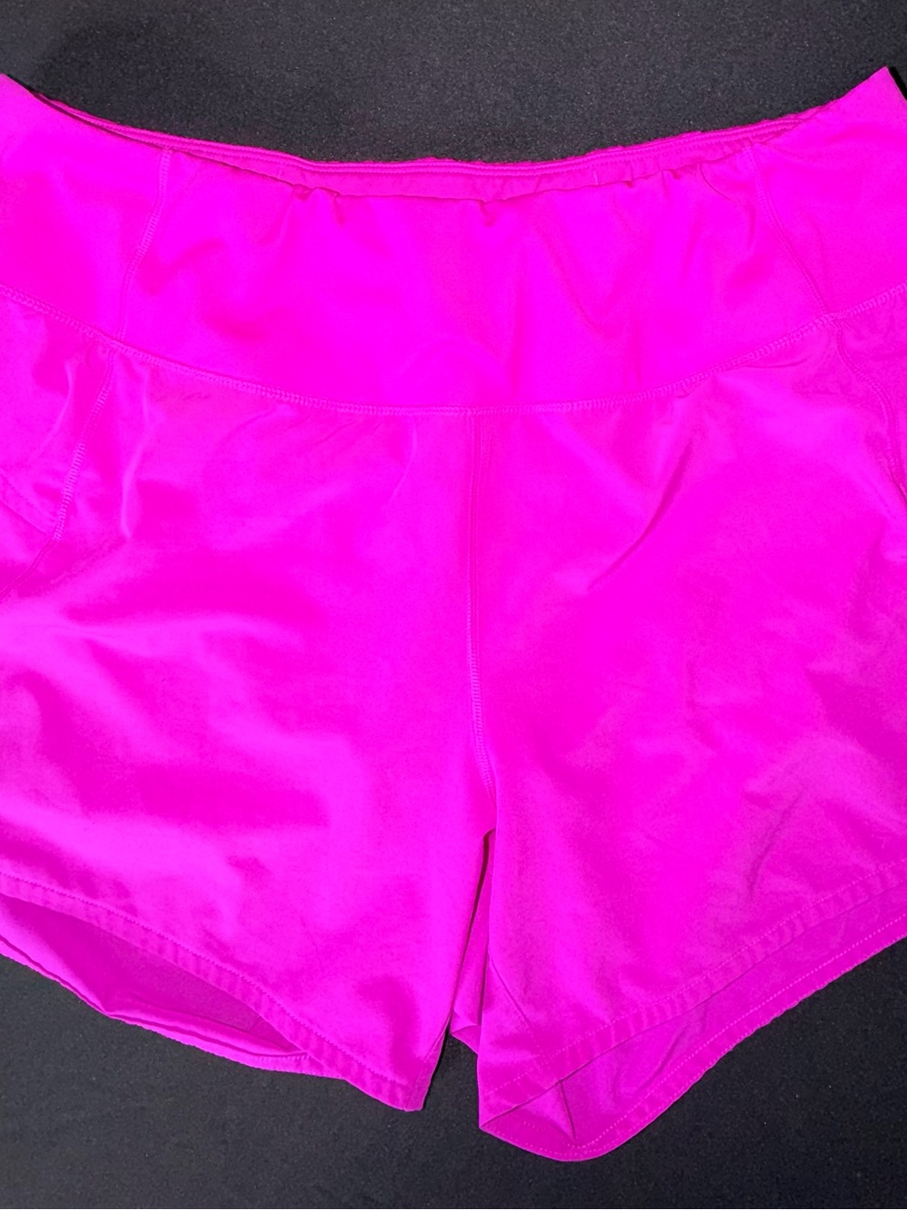 Brooks Chaser Running Gym Shorts 5in Inseam Fuchsia Pink Women's Size Large *see